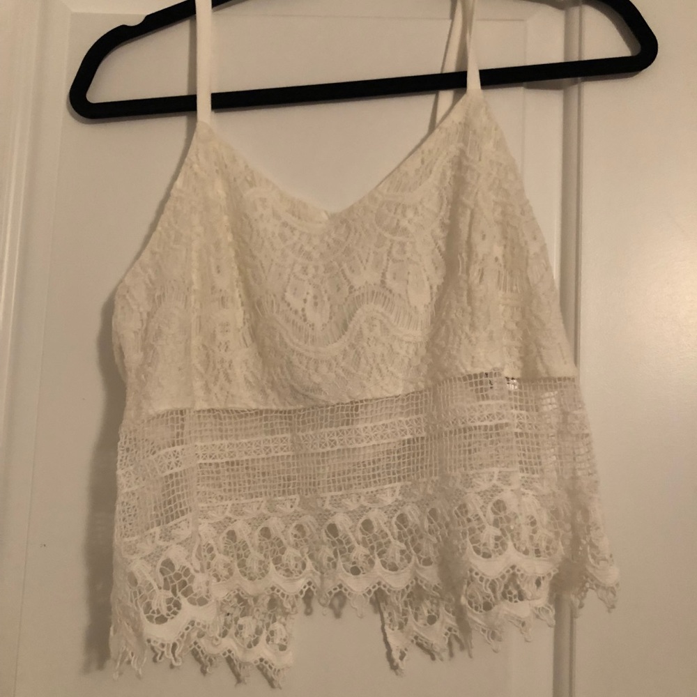 Lacey crop top